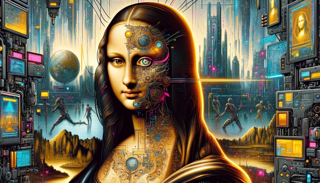 Mona Lisa Overdrive, a cyberpunk novel by William Gibson