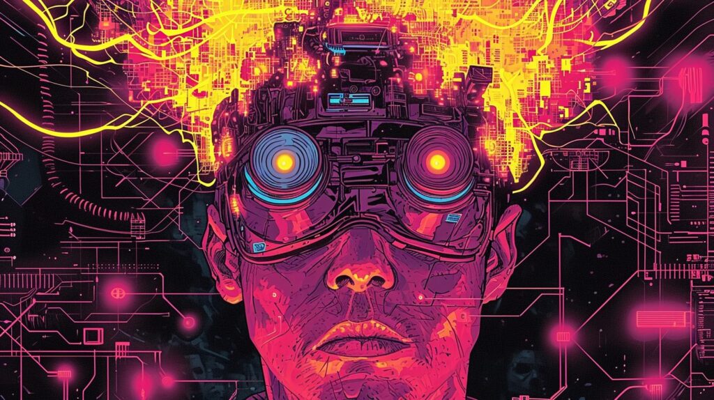 Neromancer, a Cyberpunk novel by William Gibson