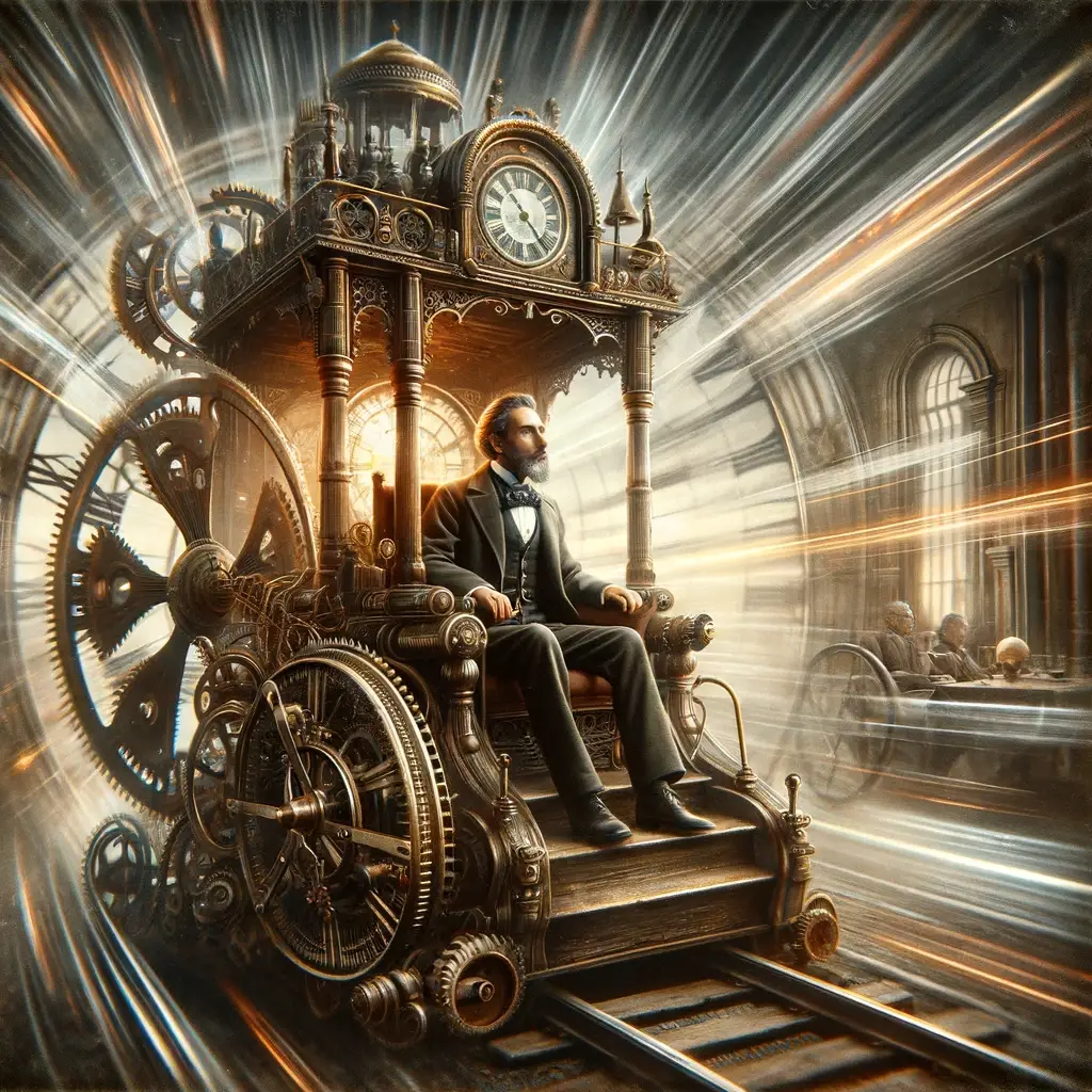 The Time Machine a novel by H. G. Wells