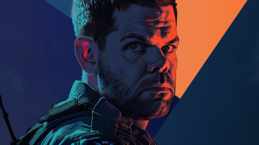 Amos Burton from The Expanse by James S. A. Corey